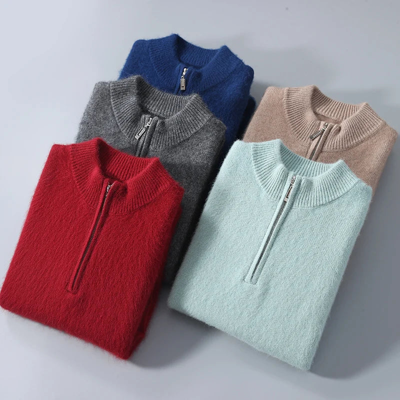 Genève Cashmere Zip Up - fotografie 6