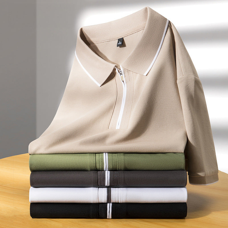 Elegantní Bavlněné Polo - fotografie 8
