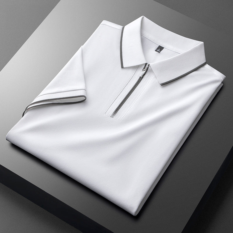Elegantní Bavlněné Polo - fotografie 2