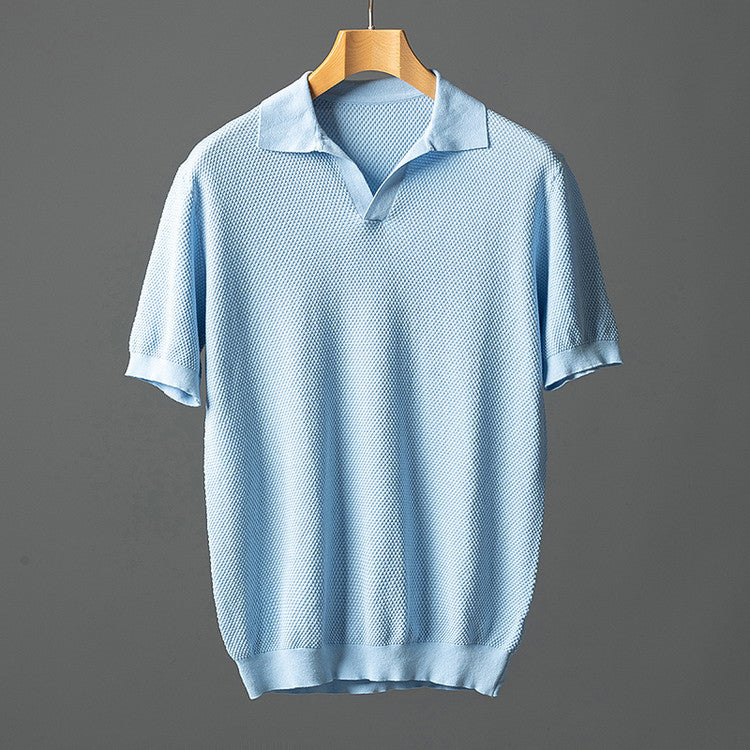Elegantní Bavlněné Polo - fotografie 3