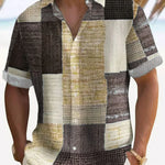 Elegantní Patchwork Košile - fotografie 2
