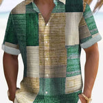 Elegantní Patchwork Košile - fotografie 3
