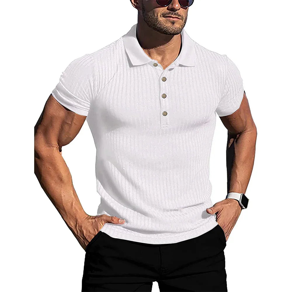 Elegantní Pruhované Polo - fotografie 7