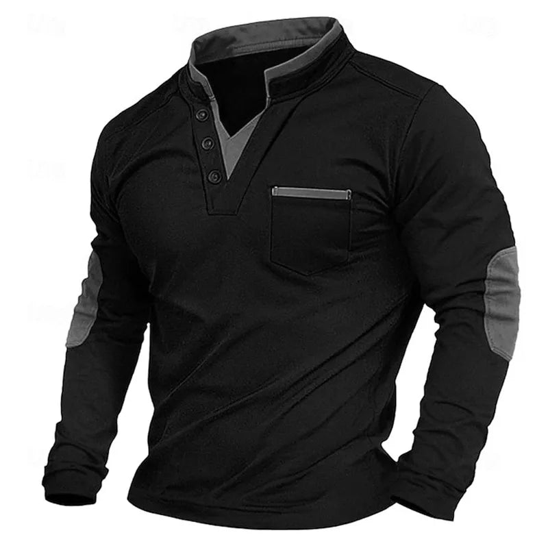 Matyáš™ | Pánské Sweatshirt s V-výstřihem - fotografie 2