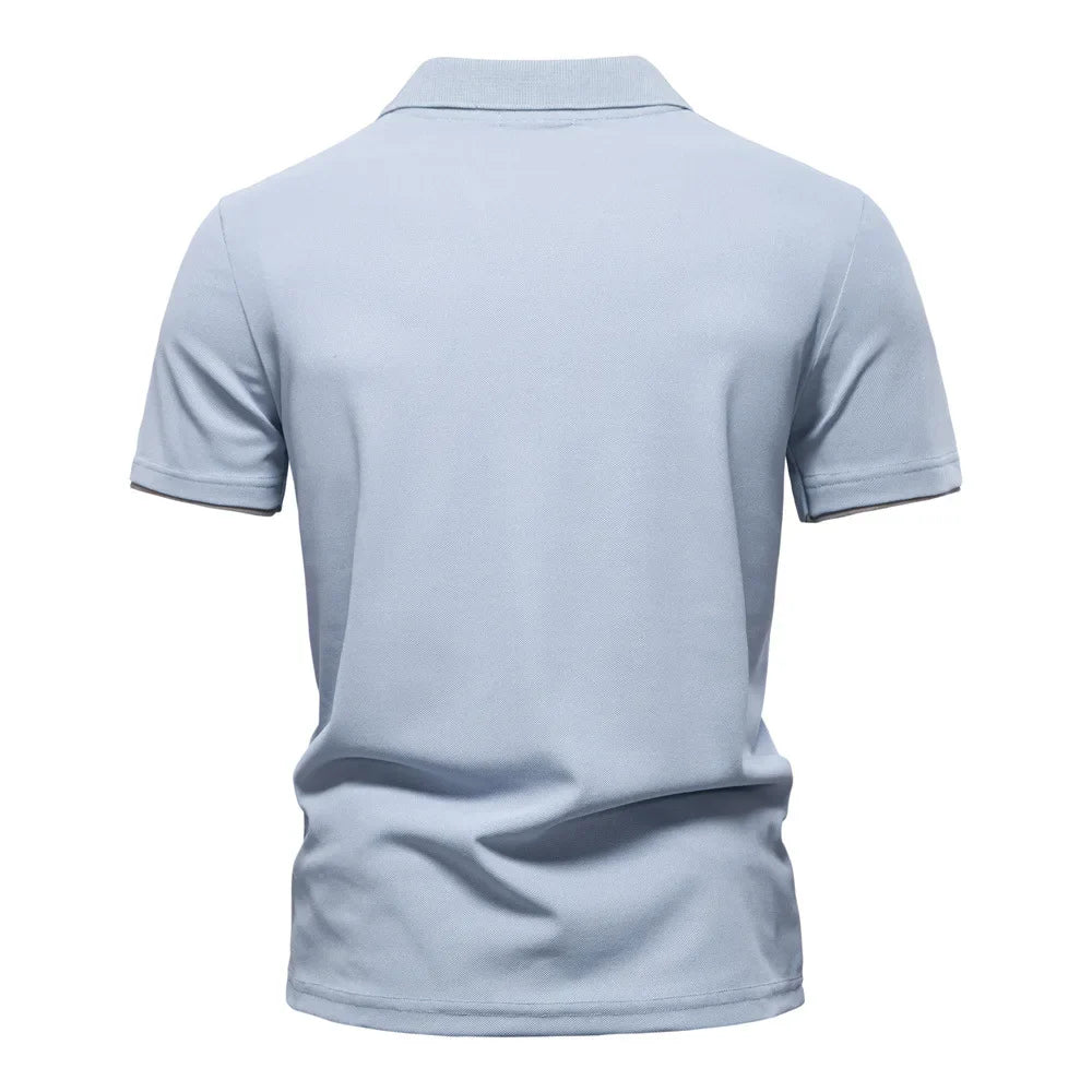 Casual Pánské Polo Lehké - fotografie 14