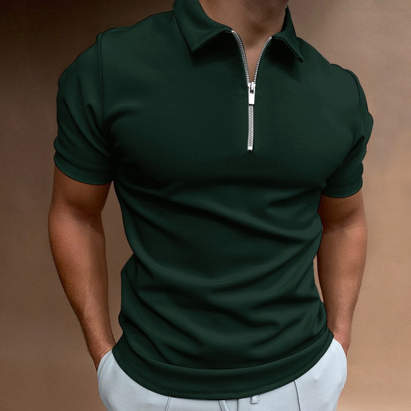 Zip Polo Shirt - fotografie 7