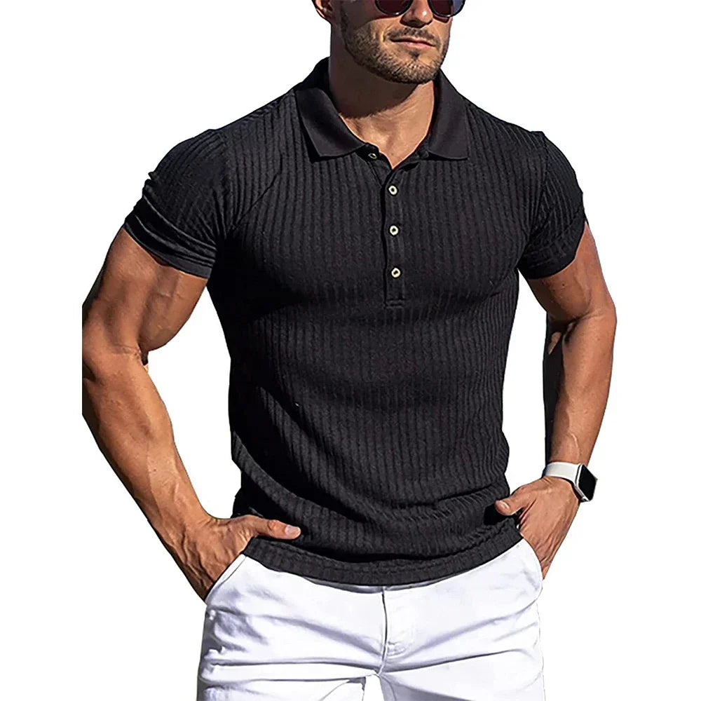 Elegantní Pruhované Polo - fotografie 4