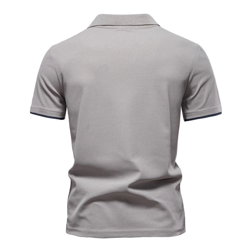 Casual Pánské Polo Lehké - fotografie 10