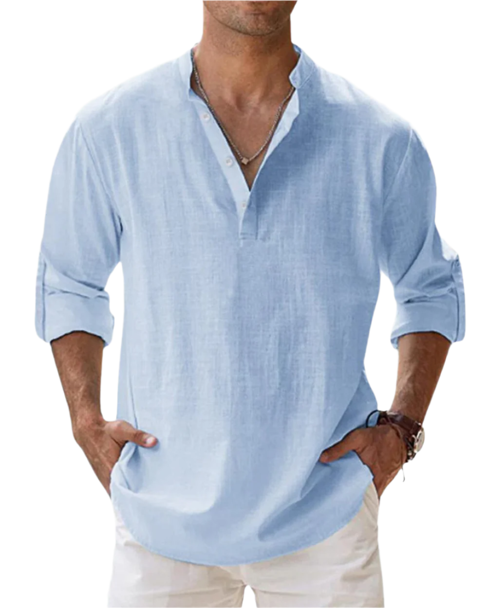 Fiorenzo Cotton Shirt - fotografie 4
