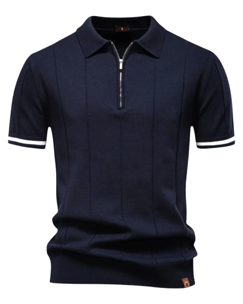 Elegantní Polokošile - barva Navy Blue - fotografie 1