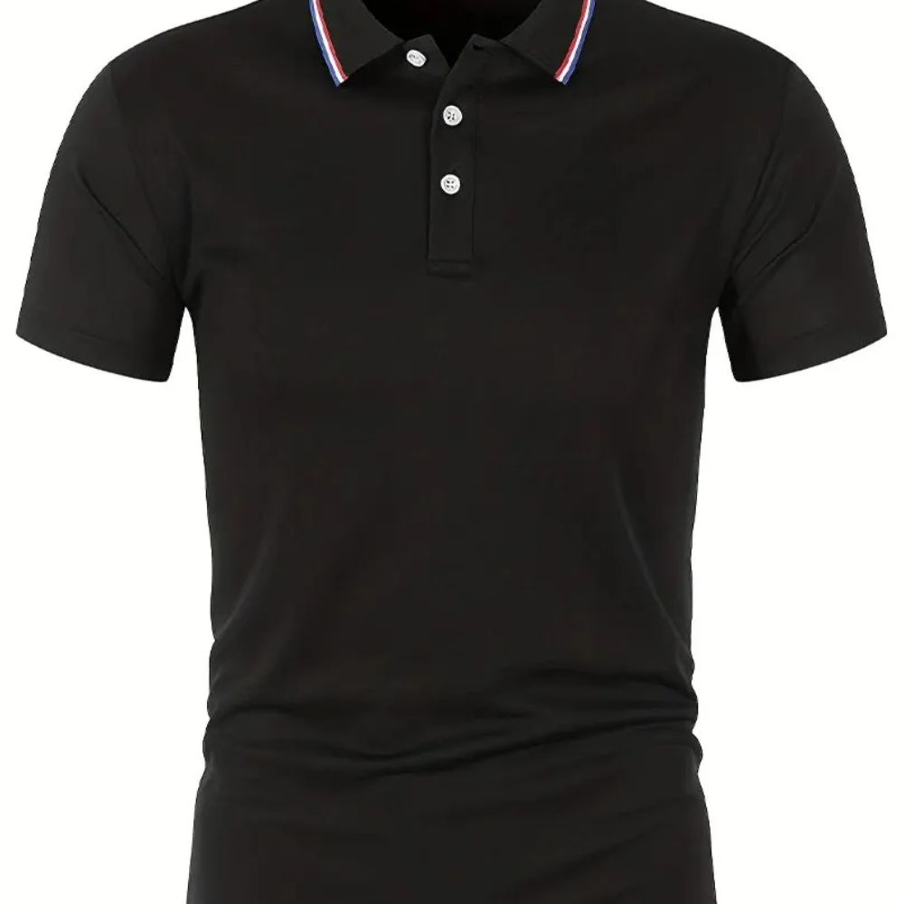Elegantní Polo Tričko - barva Navy Blue - fotografie 1