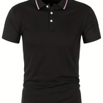 Elegantní Polo Tričko - barva Navy Blue - fotografie 1