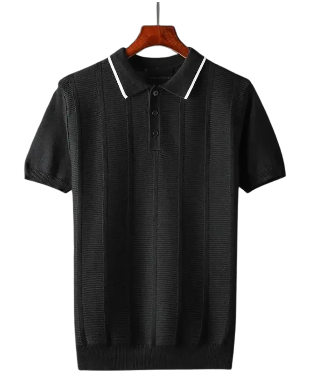 Elegantní Polo Tričko - barva modrá - fotografie 1