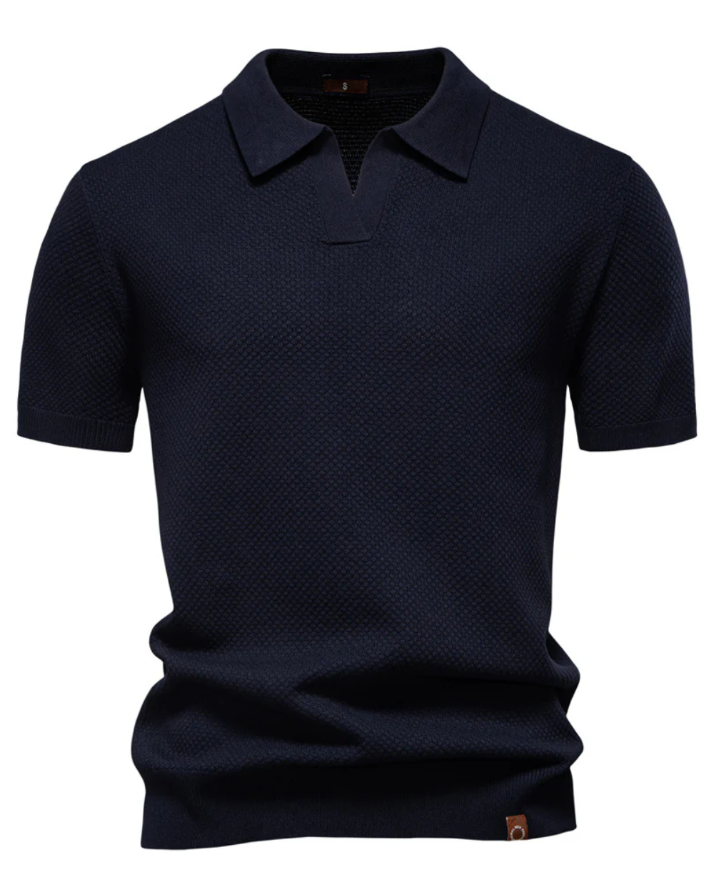 Elegantní Polo Tričko - barva bílá - fotografie 1
