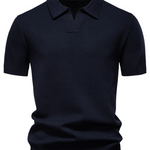 Elegantní Polo Tričko - barva bílá - fotografie 1