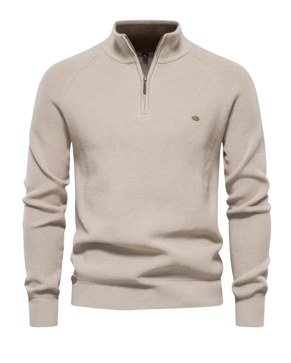 Luxury Zip Sweater - barva černá - fotografie 1
