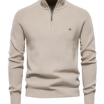 Luxury Zip Sweater - barva černá - fotografie 1