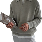 Monaco Zip Sweater - barva černá - fotografie 1