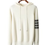 Arezzo Merino Wool Hoodie - barva bílá - fotografie 1
