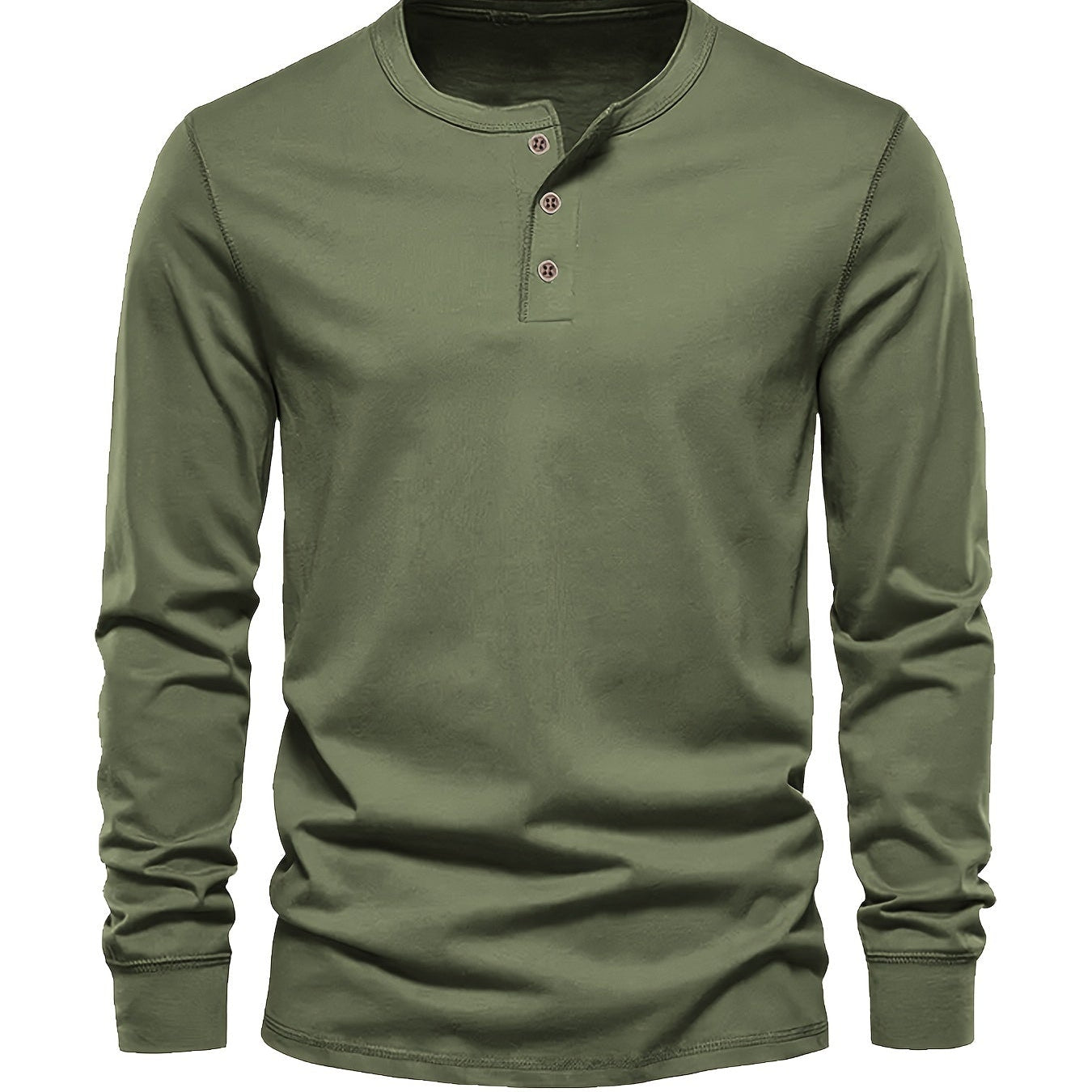 Henley Tričko Pro Muže