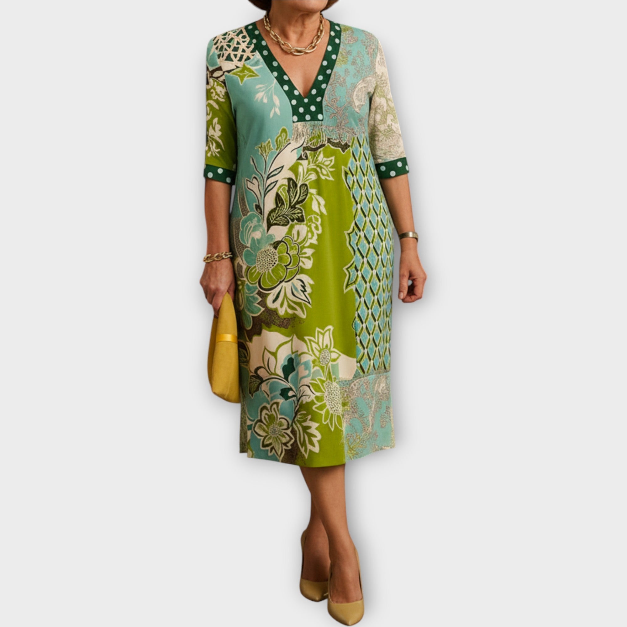 Šaty S Elegantním Dekoltem Nadčasovými Vzory Pro Každý Den