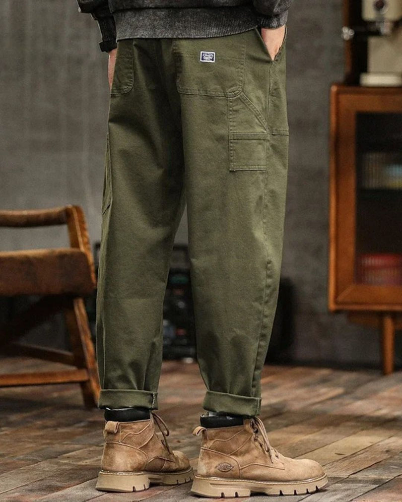 Elegantní Cargo Kalhoty - fotografie 3
