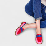 Marigold Loafers Barevný Vzor Zaoblená Špička Pro Muže - fotografie 1