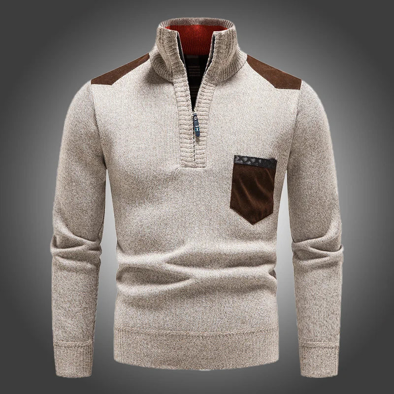 Wool Zip Sweater - fotografie 2