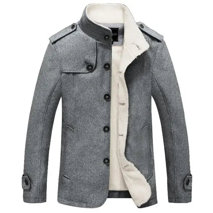 Elegantní Fleece Kabát