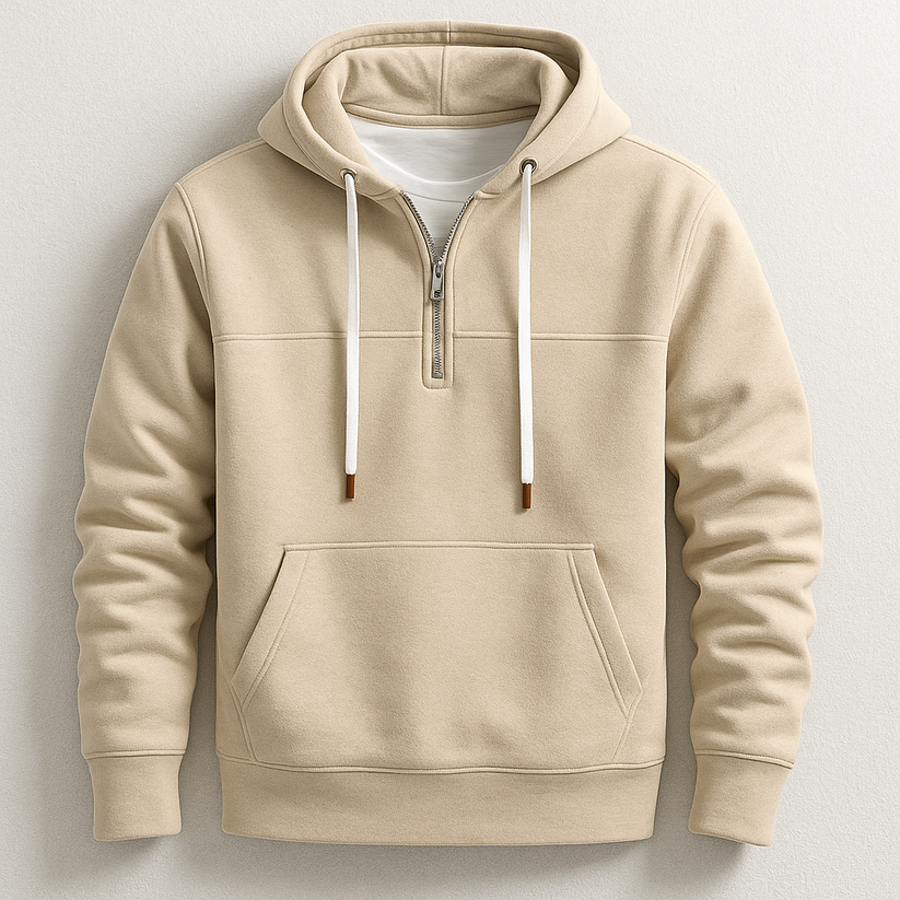 Elegant Zip Hoodie - fotografie 3