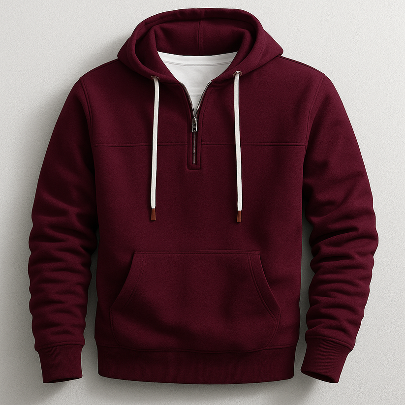 Elegant Zip Hoodie - fotografie 4
