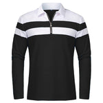 Elegant Stripped Zip Sweater - fotografie 10