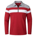 Elegant Stripped Zip Sweater - fotografie 12