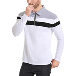 Elegant Stripped Zip Sweater - fotografie 3