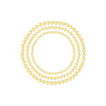 Zlatý Náramek Mykonos Minimalistický Design Diskrétní Luxus - fotografie 1